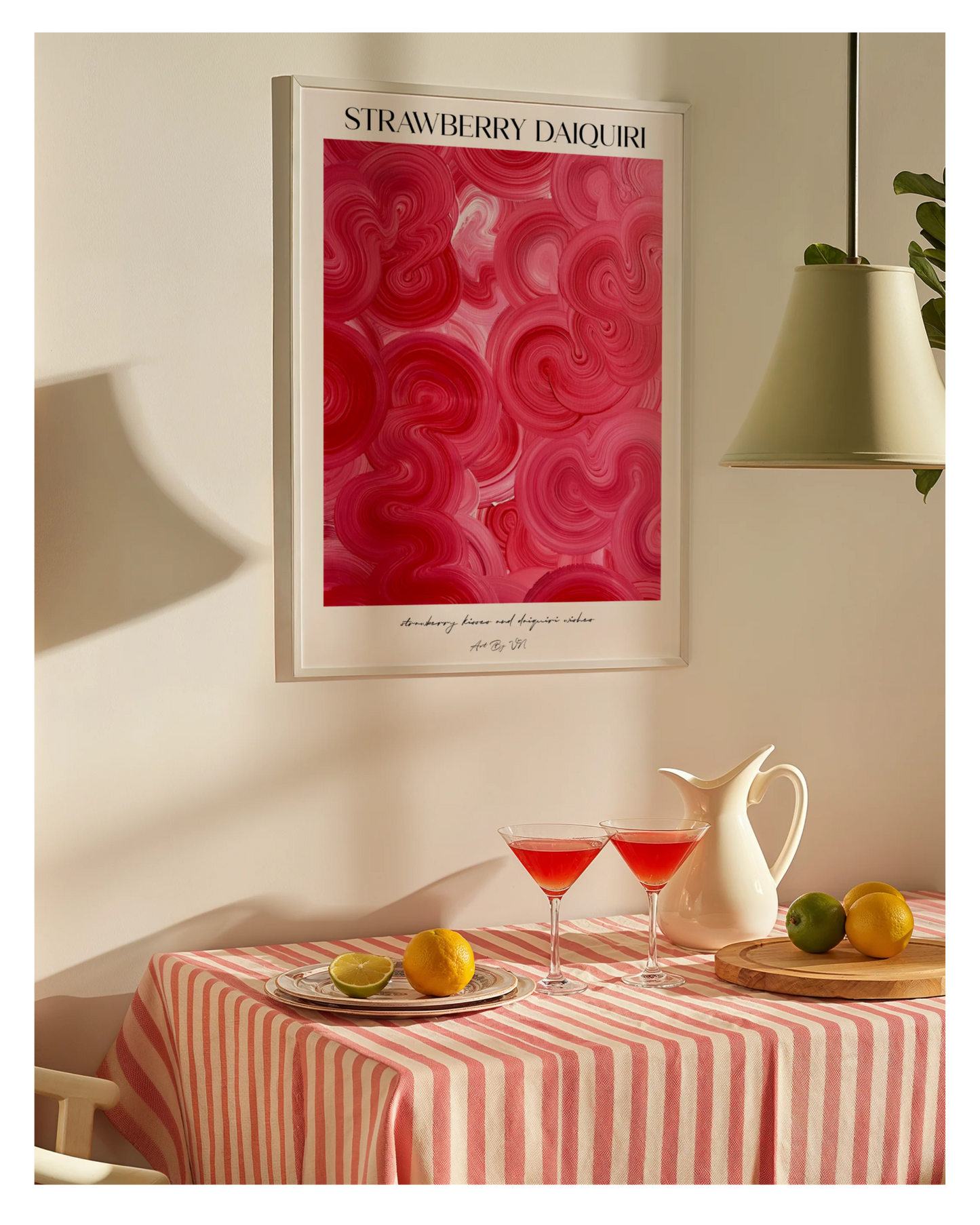 STRAWBERRY DAIQUIRI | Poster- The Cocktail Collection