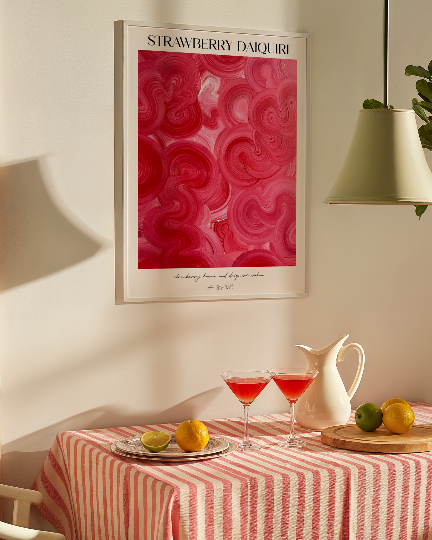 STRAWBERRY DAIQUIRI | Poster- The Cocktail Collection