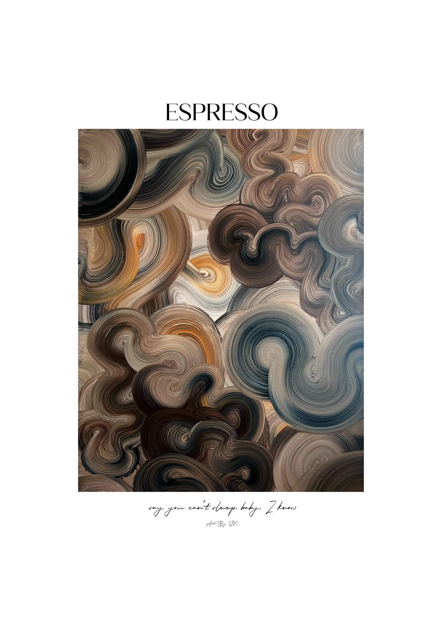 ESPRESSO | Poster- The Barista Collection