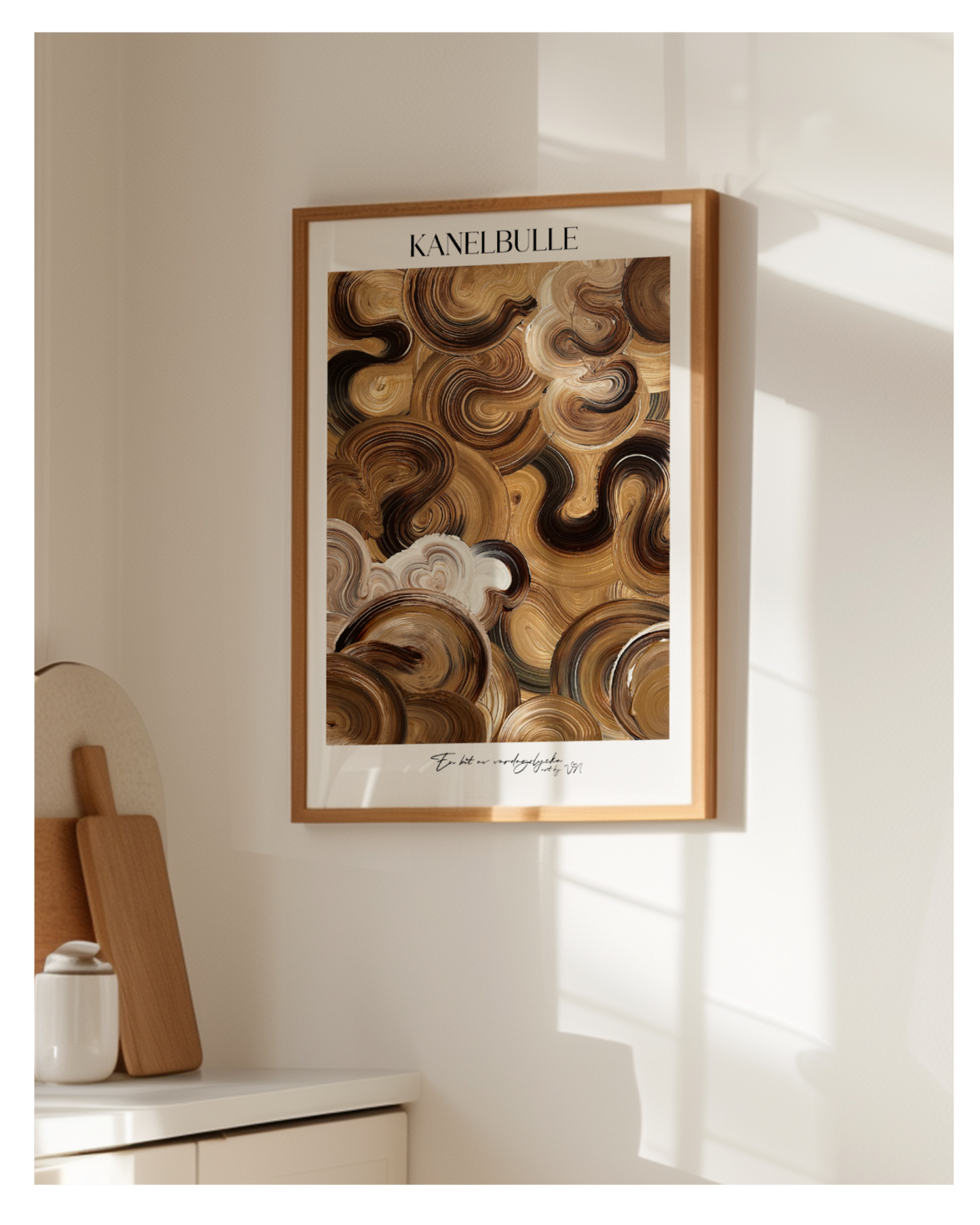Poster Set- Vanilla Bean, Pumpkin Spice Latte & Kanelbulle