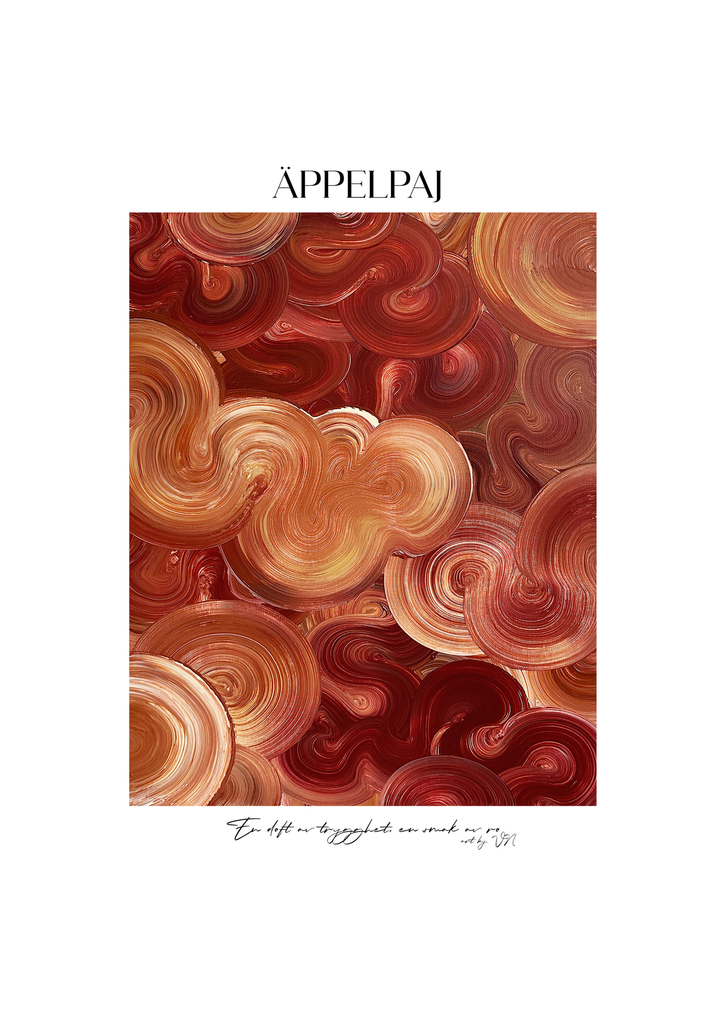 Poster Set- Äppelpaj & Vanilla Bean