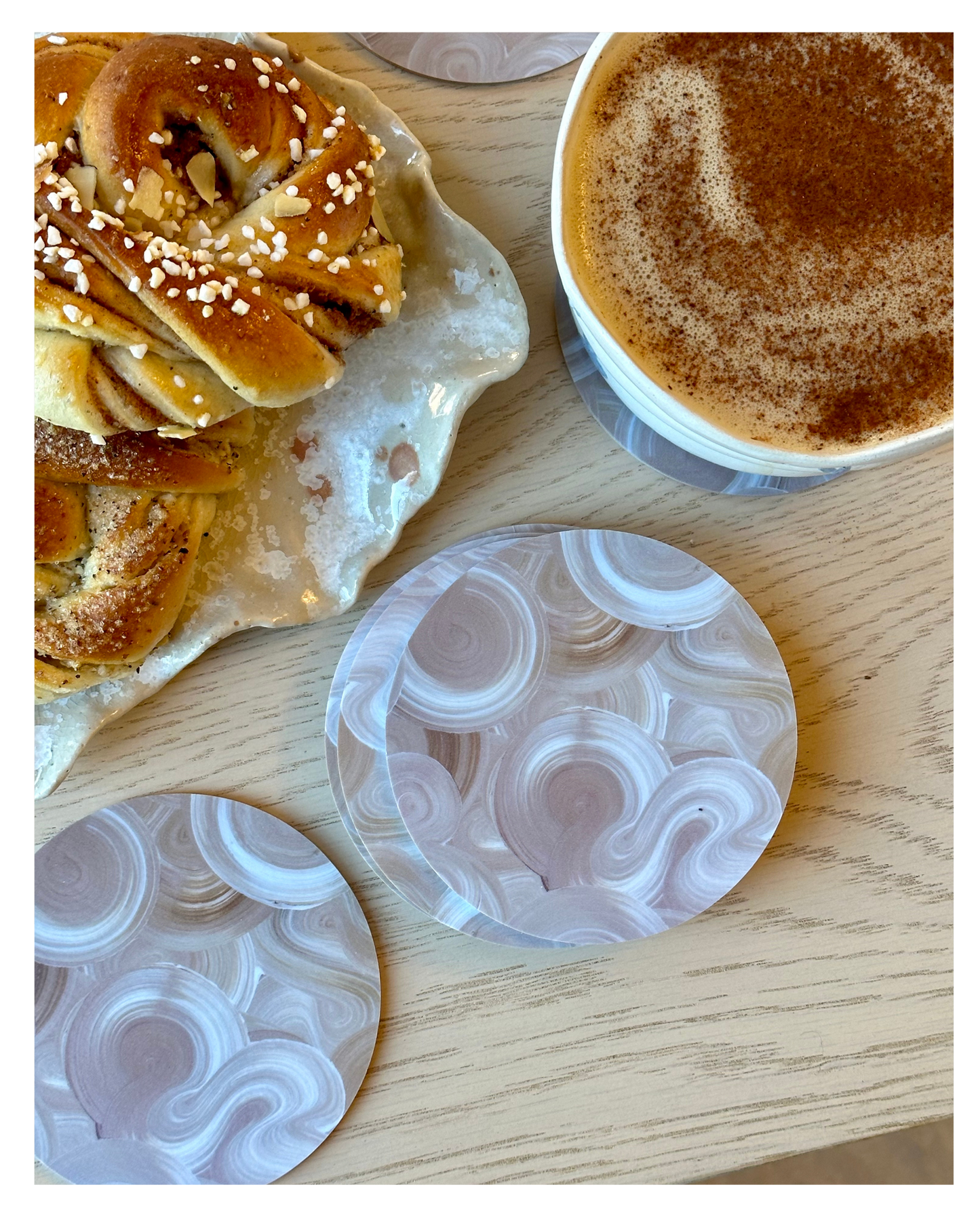 CHAI LATTE | Glasunderlägg 4-pack