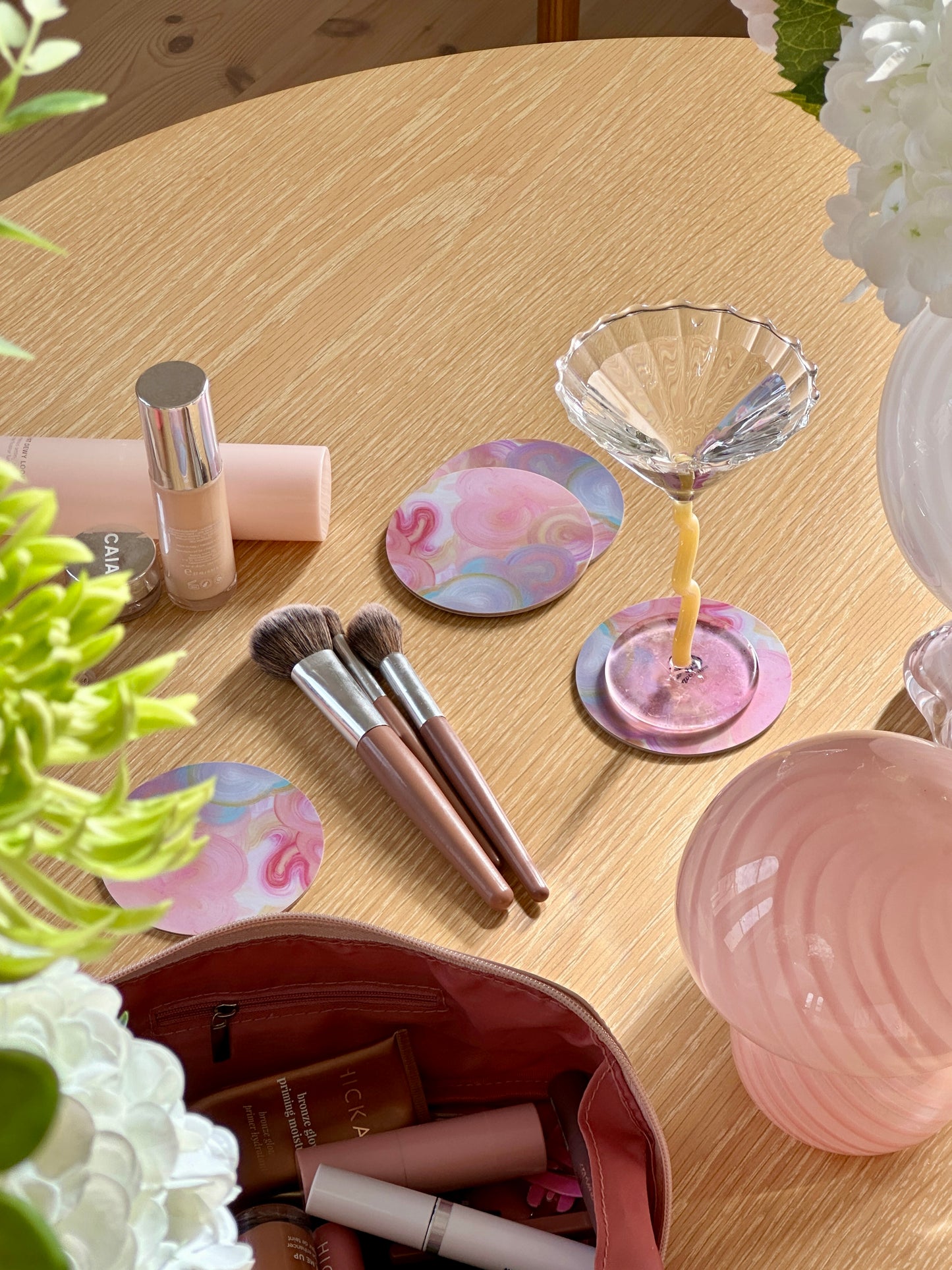 PRETTY VIBE | Glasunderlägg 4-pack