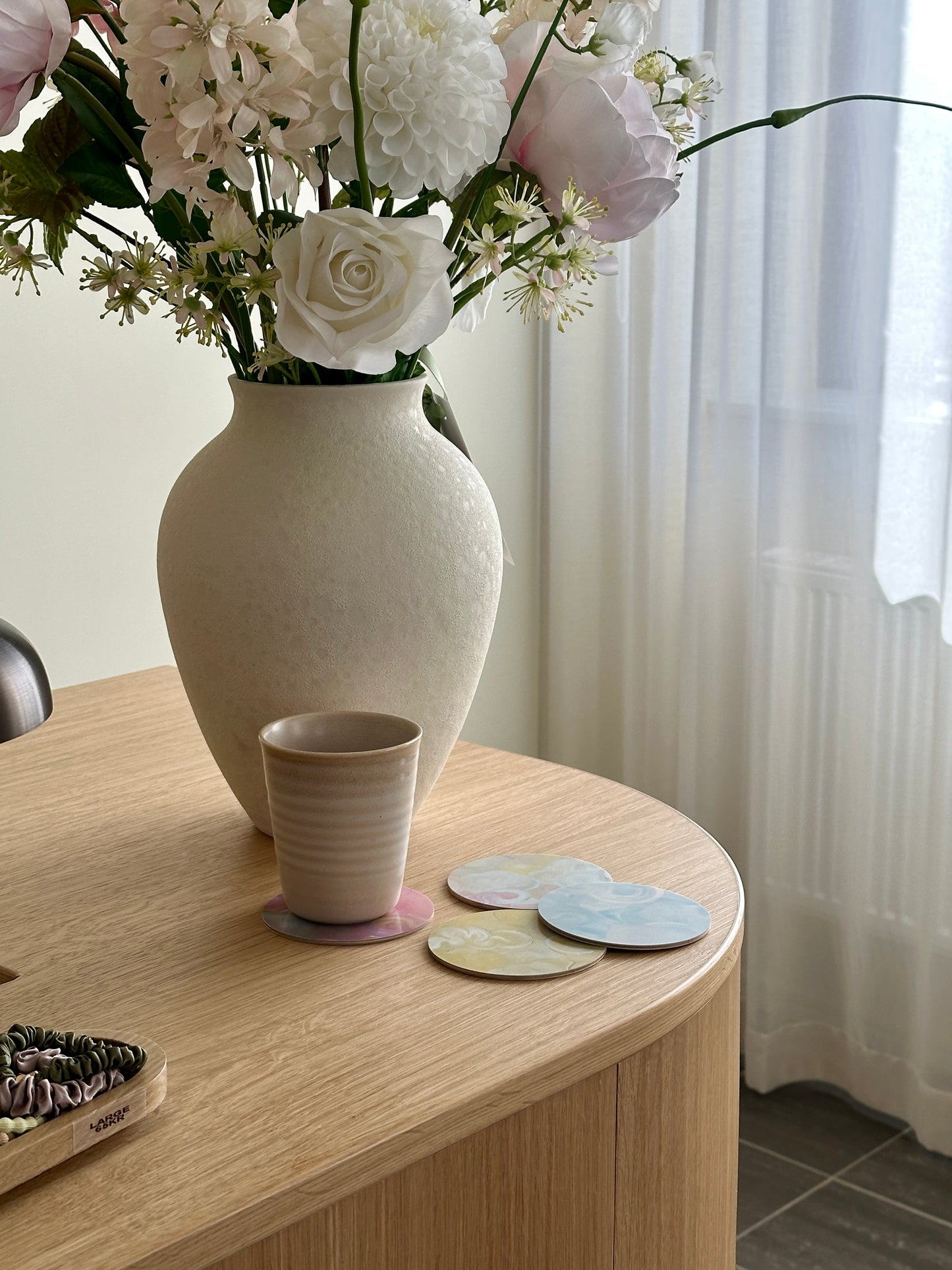 MIXED PASTEL | Glasunderlägg 4-pack