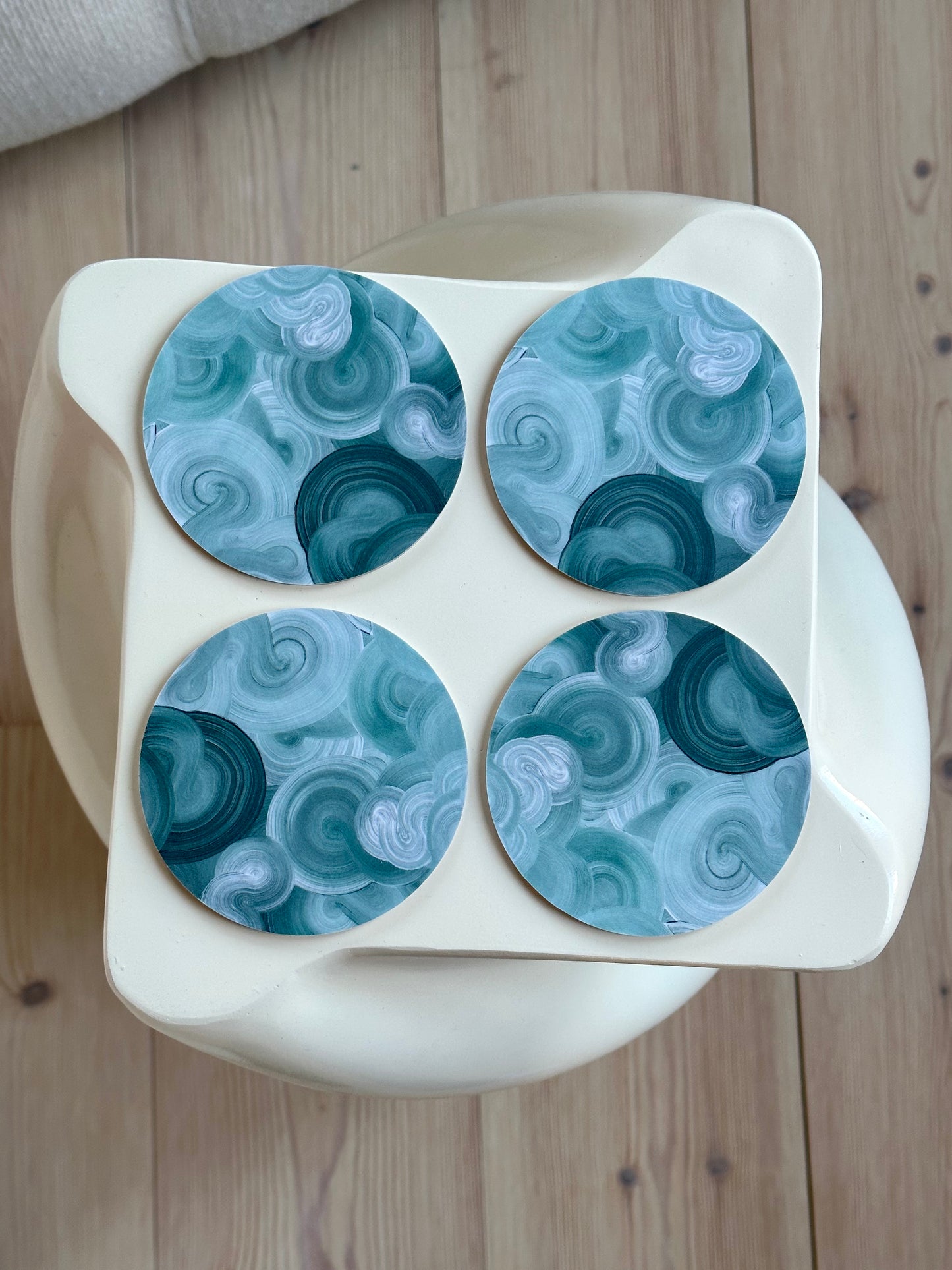 EUCALYPTUS | Glasunderlägg 4-pack