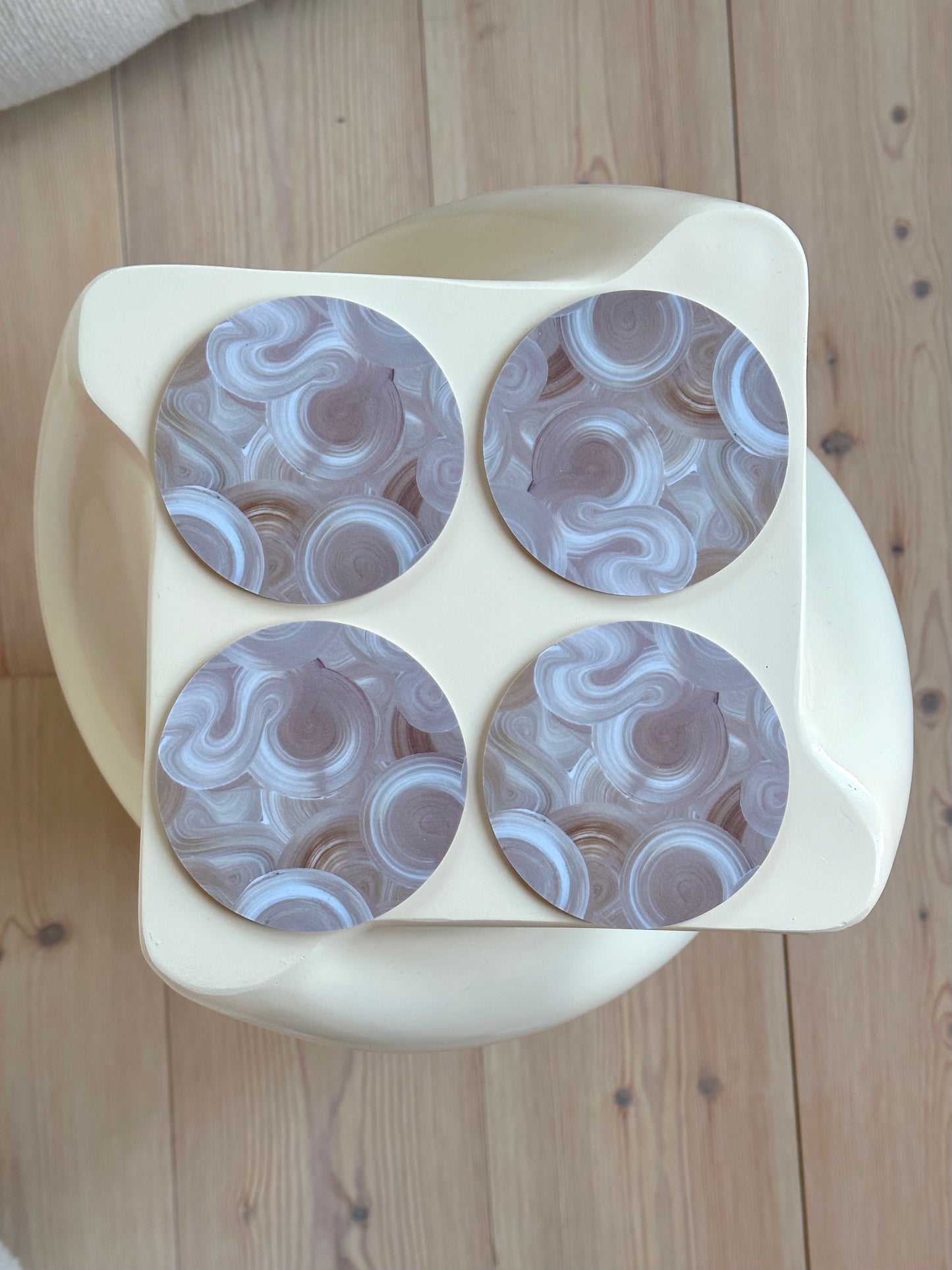 CHAI LATTE | Glasunderlägg 4-pack