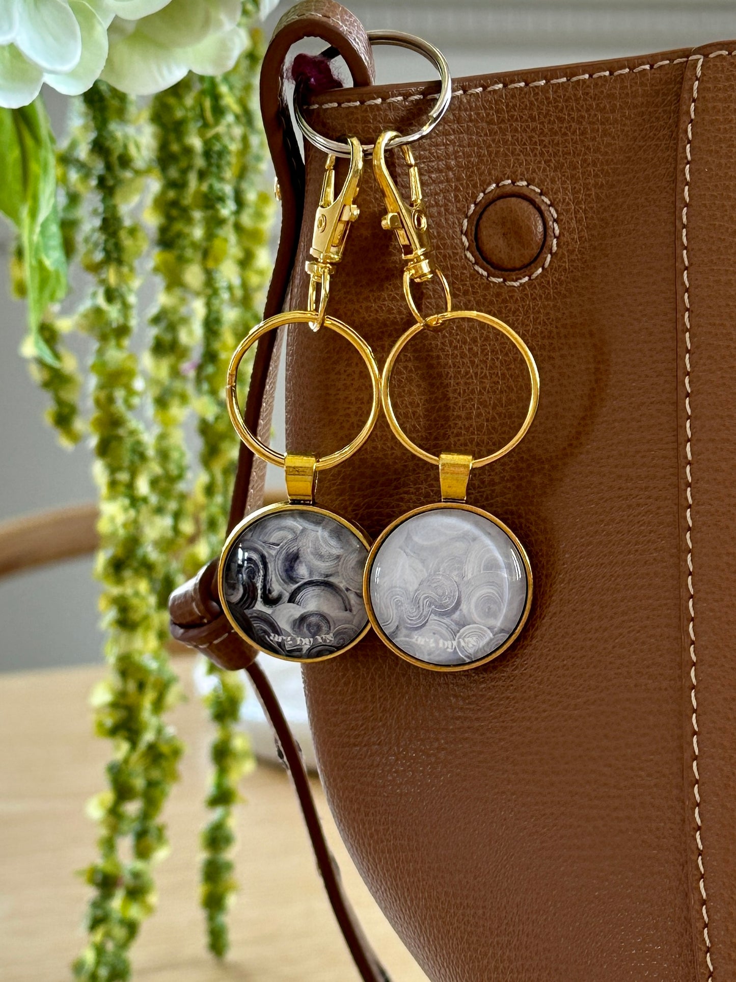 NOIR DUO | Bag Charms 2-pack