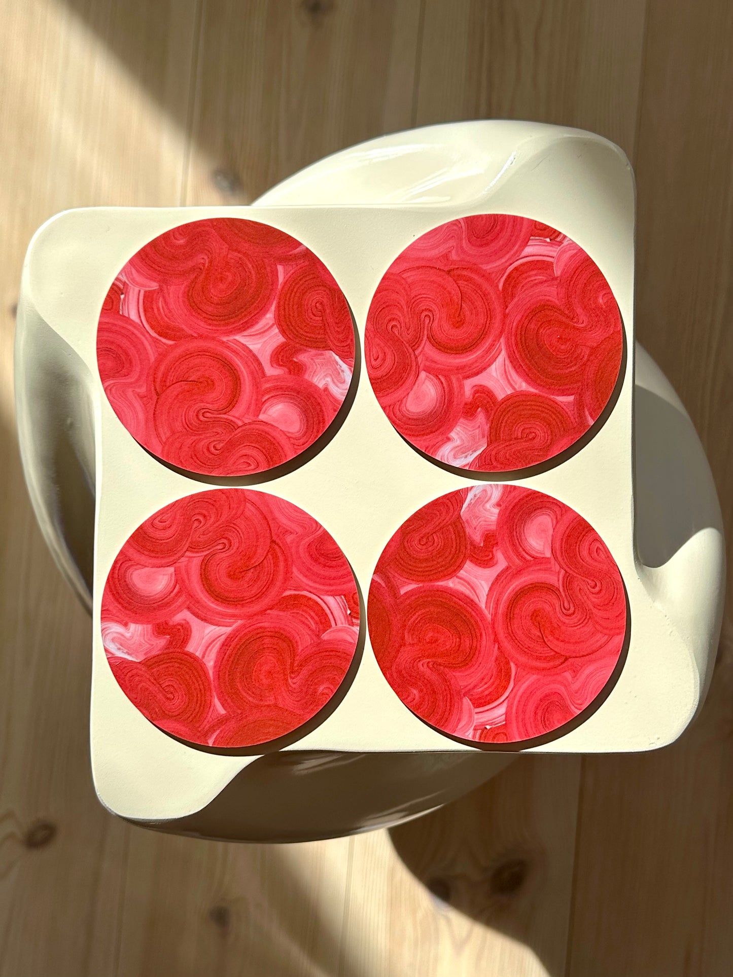 STRAWBERRY DAIQUIRI | Glasunderlägg 4-pack