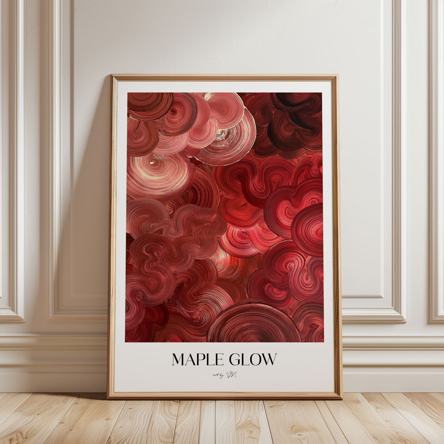 MAPLE GLOW | Poster- Månadens motiv