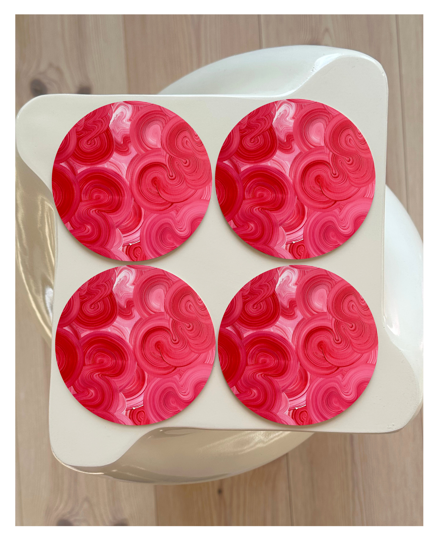 STRAWBERRY DAIQUIRI | Glasunderlägg 4-pack