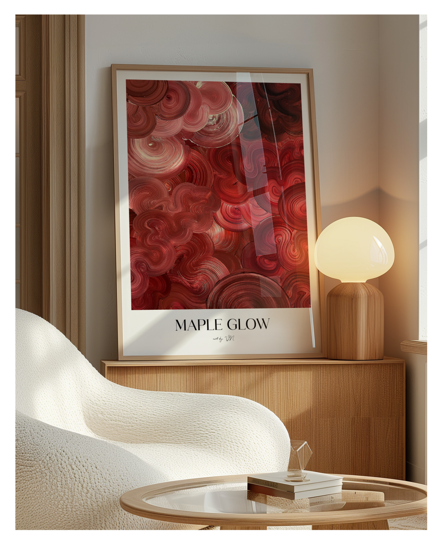 MAPLE GLOW | Poster- Månadens motiv
