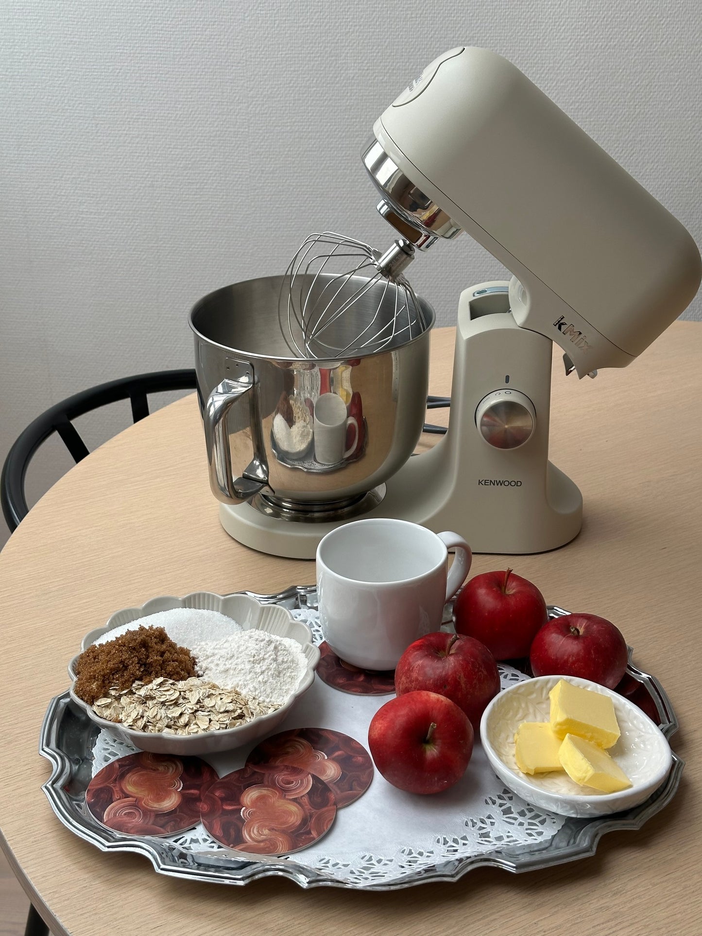 ÄPPELPAJ | Glasunderlägg 4-pack