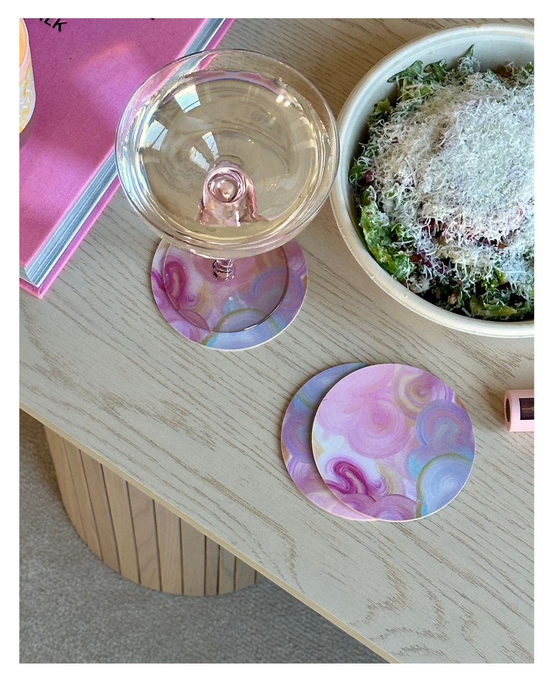 PRETTY VIBE | Glasunderlägg 4-pack