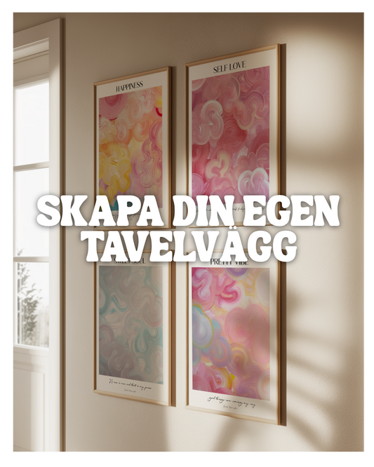 Skapa din egen tavelvägg