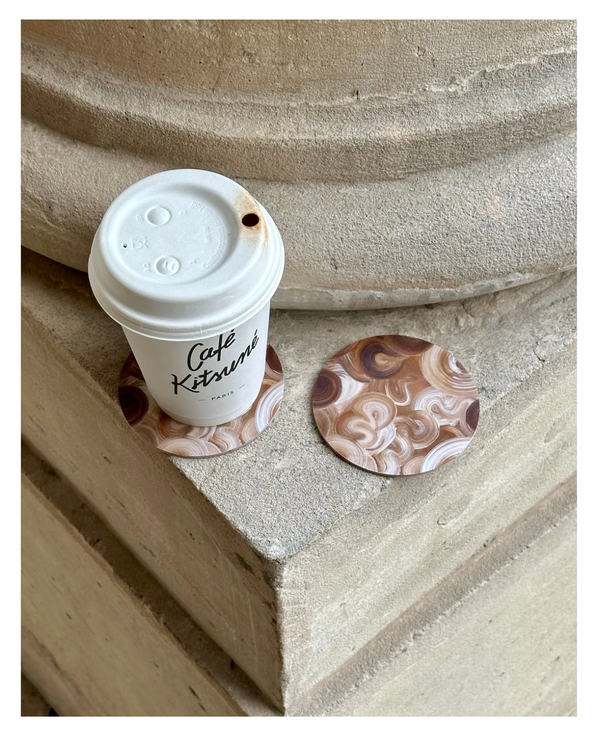 PUMPKIN SPICE LATTE | Glasunderlägg 4-pack