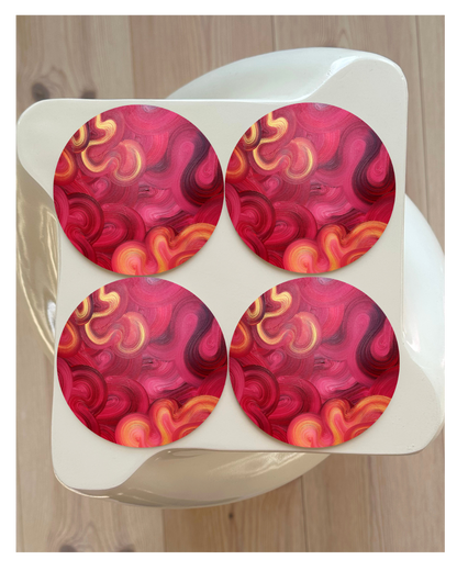 JULETID | Glasunderlägg 4-pack