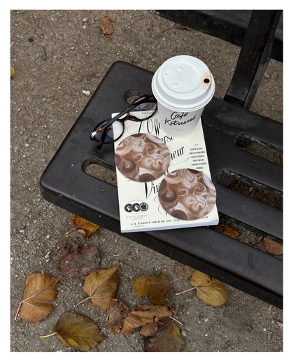 PUMPKIN SPICE LATTE | Glasunderlägg 4-pack