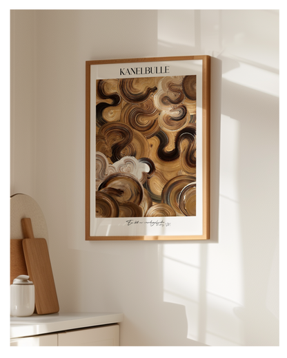 Poster Set- Vanilla Bean, Pumpkin Spice Latte & Kanelbulle