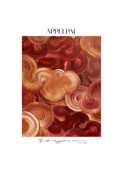 Poster Set- Äppelpaj & Vanilla Bean