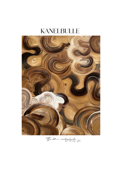 Poster Set- Vanilla Bean, Pumpkin Spice Latte & Kanelbulle