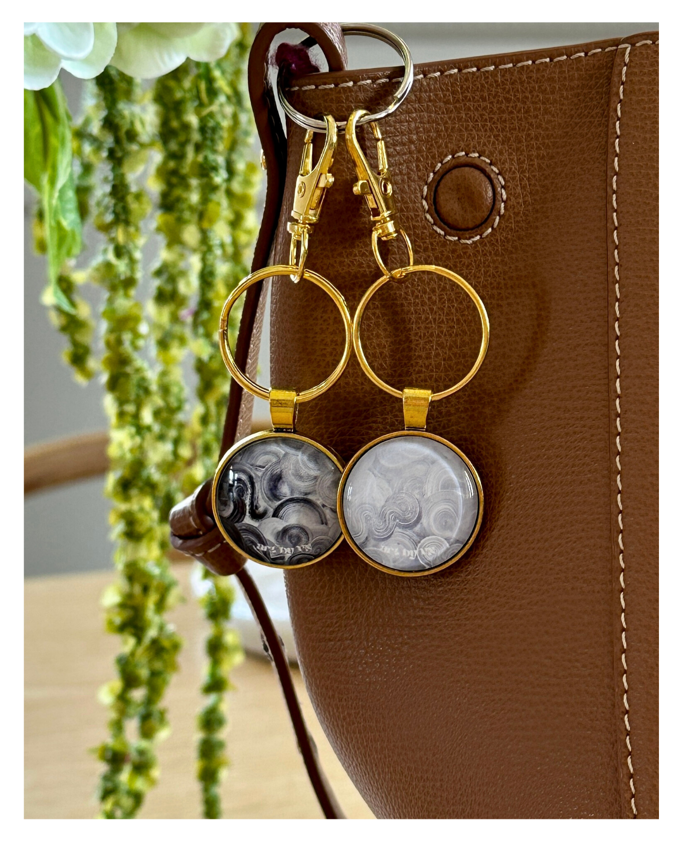 NOIR DUO | Bag Charms 2-pack
