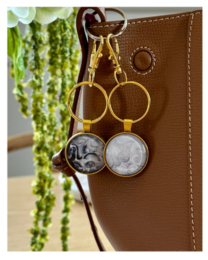 NOIR DUO | Bag Charms 2-pack