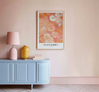 PEACH SORBET | Poster