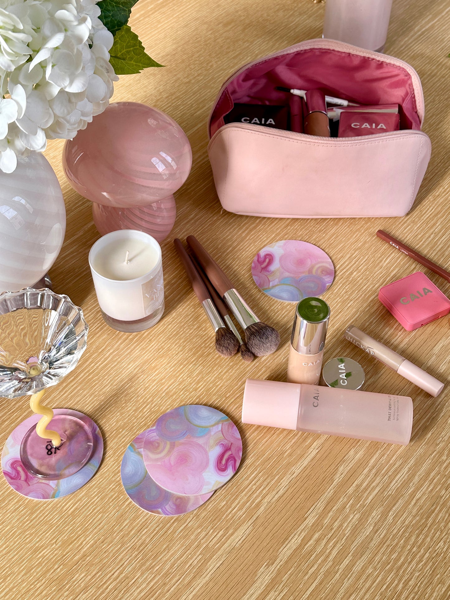 PRETTY VIBE | Glasunderlägg 4-pack