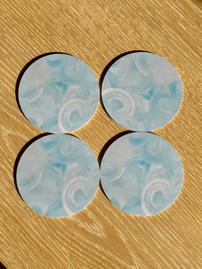 SKY | Glasunderlägg 4-pack