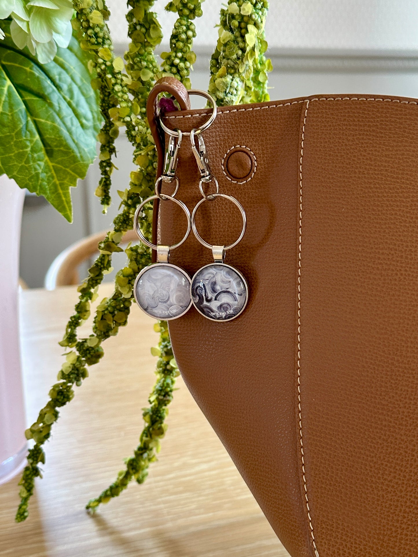 NOIR DUO | Bag Charms 2-pack