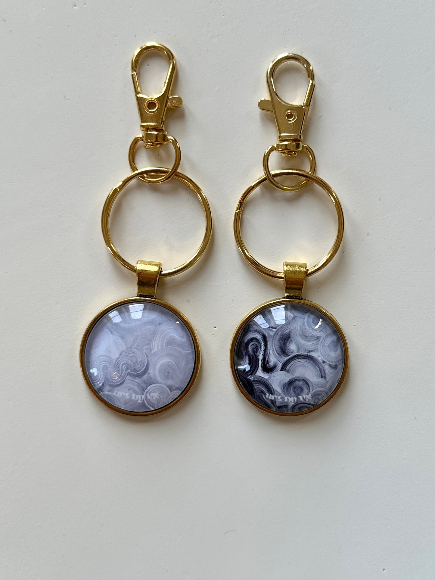 NOIR DUO | Bag Charms 2-pack