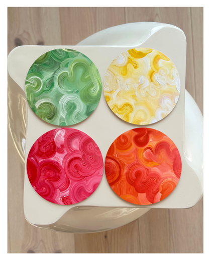 MIXED COCKTAIL | Glasunderlägg 4-pack