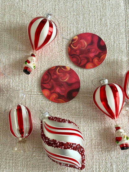 JULETID | Glasunderlägg 4-pack