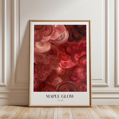 MAPLE GLOW | Poster- Månadens motiv