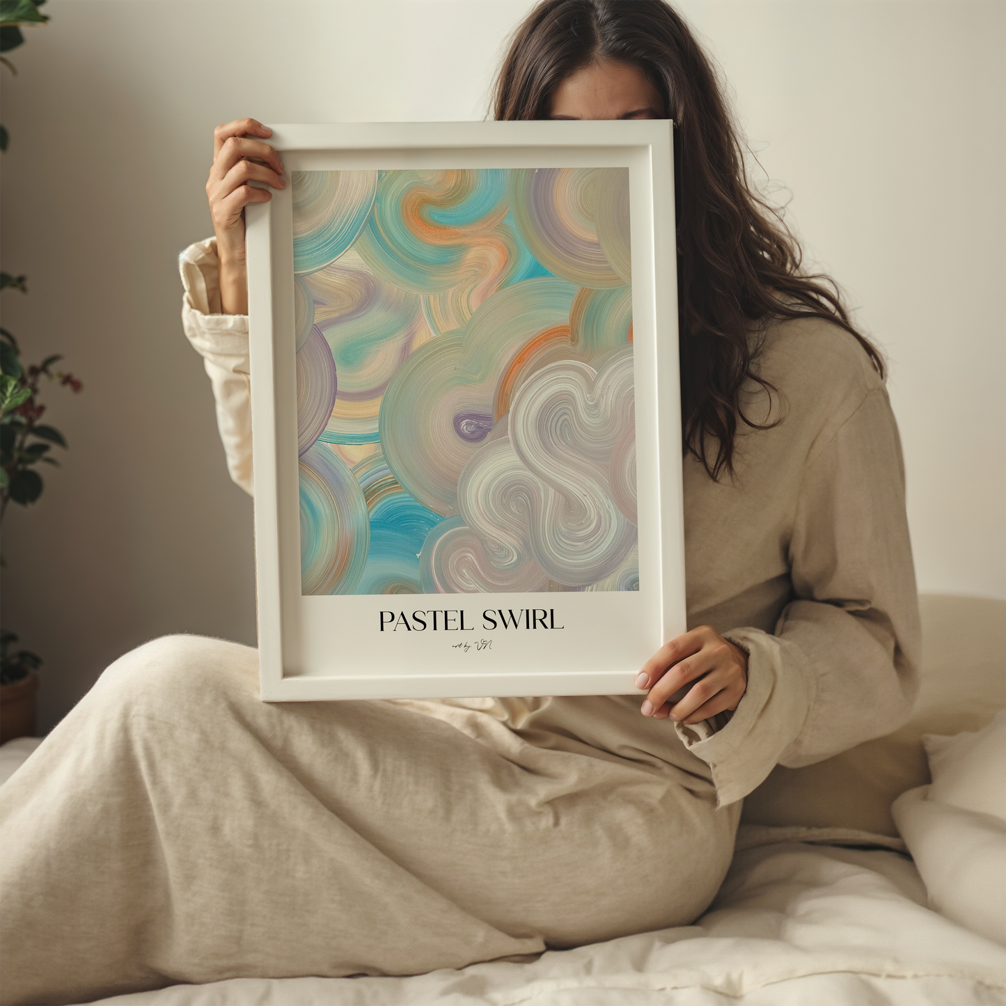 PASTEL SWIRL | Månadens Poster