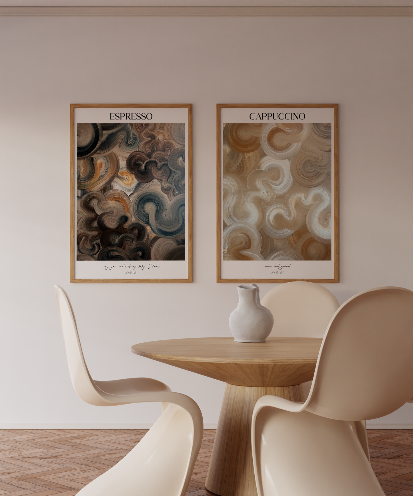 Poster Set- Espresso & Cappuccino