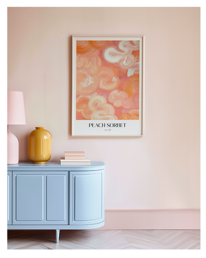PEACH SORBET | Poster