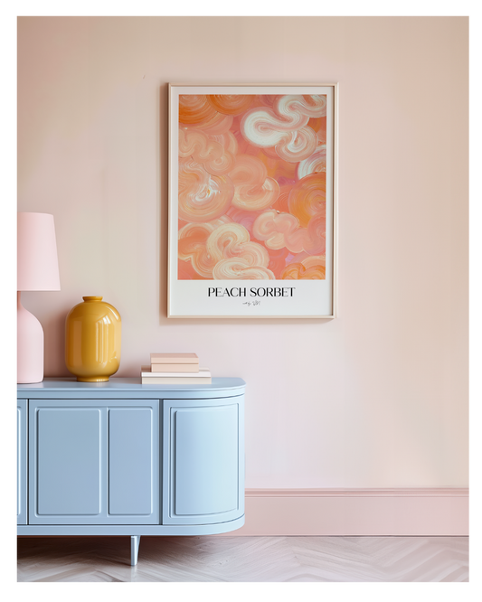 PEACH SORBET | Poster