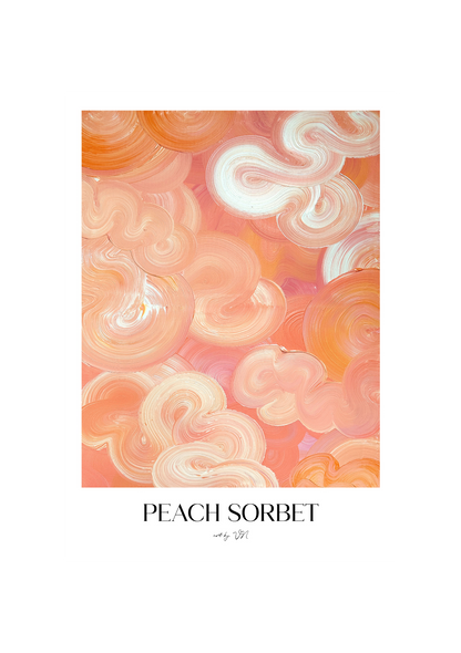 PEACH SORBET | Poster