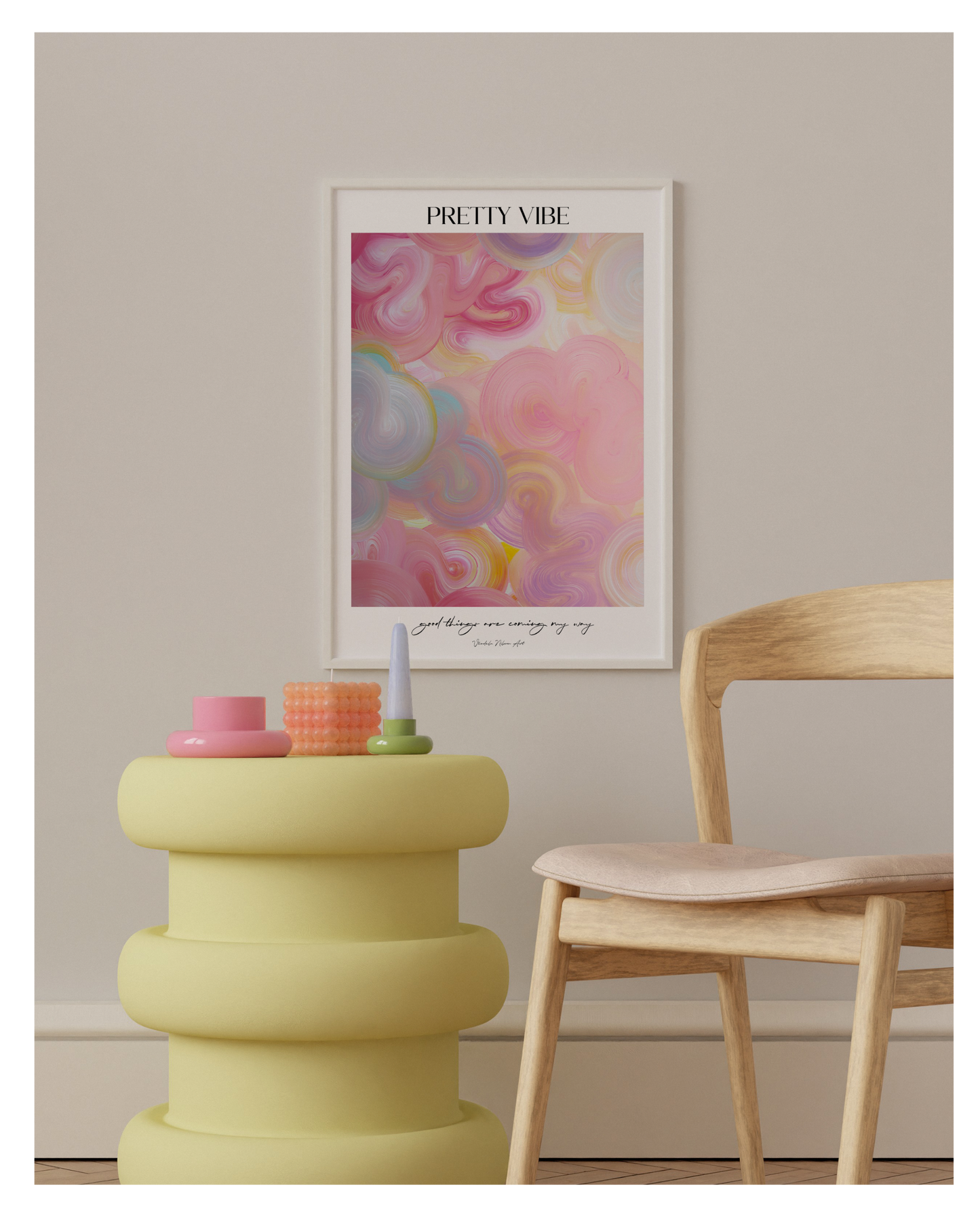 PRETTY VIBE | Poster-Self Love Collection