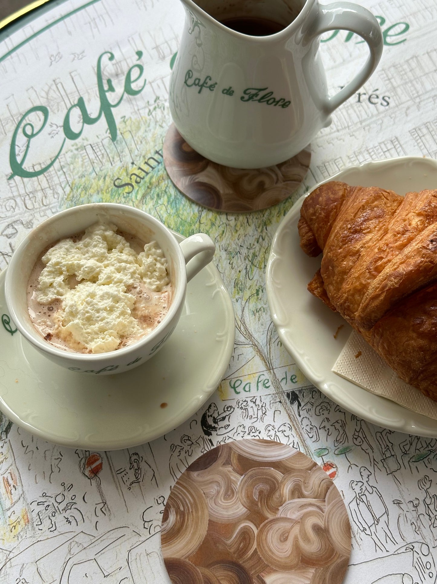 PUMPKIN SPICE LATTE | Glasunderlägg 4-pack