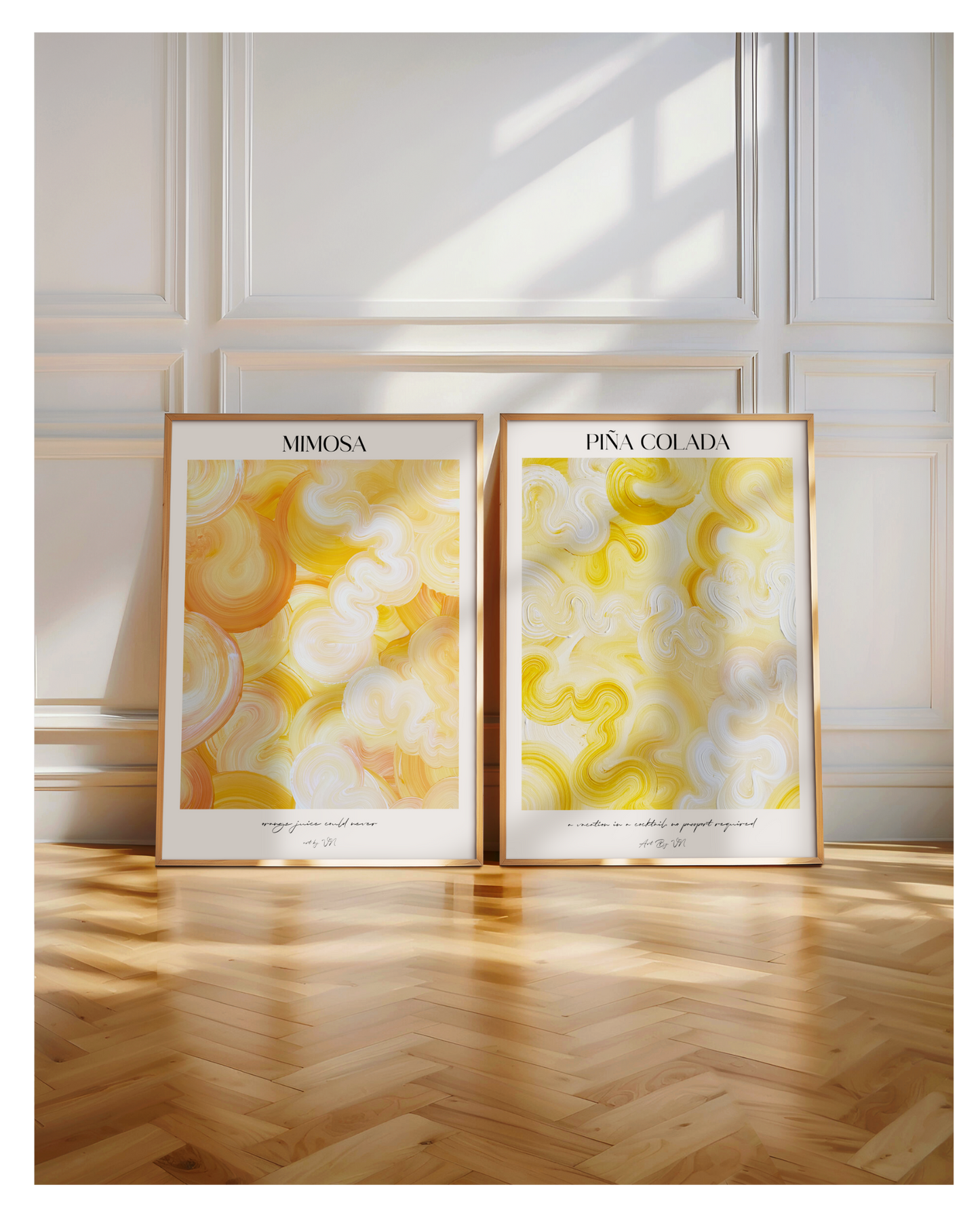 Poster Set- Mimosa & Piña Colada